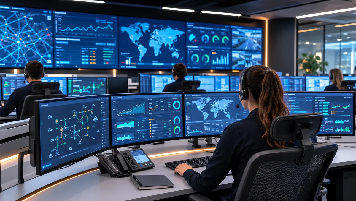 ¿Qué diferencia existe entre un NOC, un SOC y un Centro de Control?