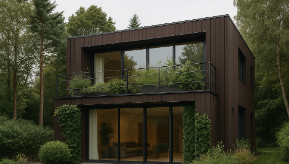 Tendencias de diseño biofílico y construcción modular en proyectos llave en mano